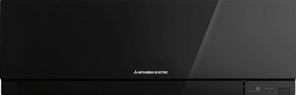 Czarny klimatyzator Mitsubishi Kirigamine Zen Black